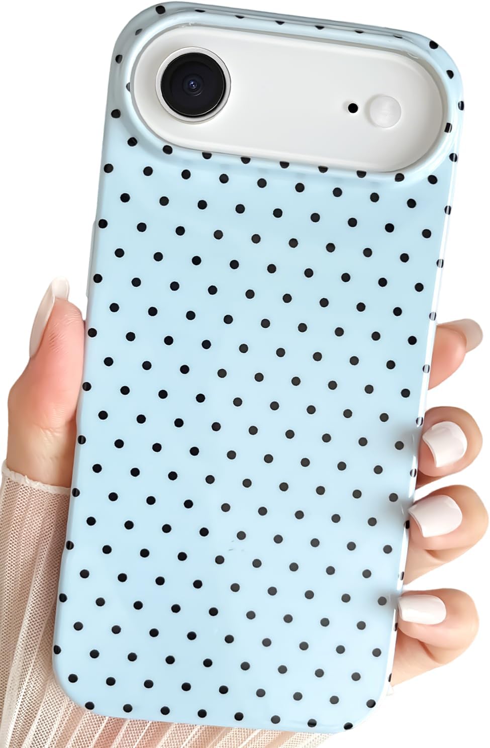 iPhone 17 Pro Max Cute Polka Dot Beautiful and Stylish Shockproof Protective Case