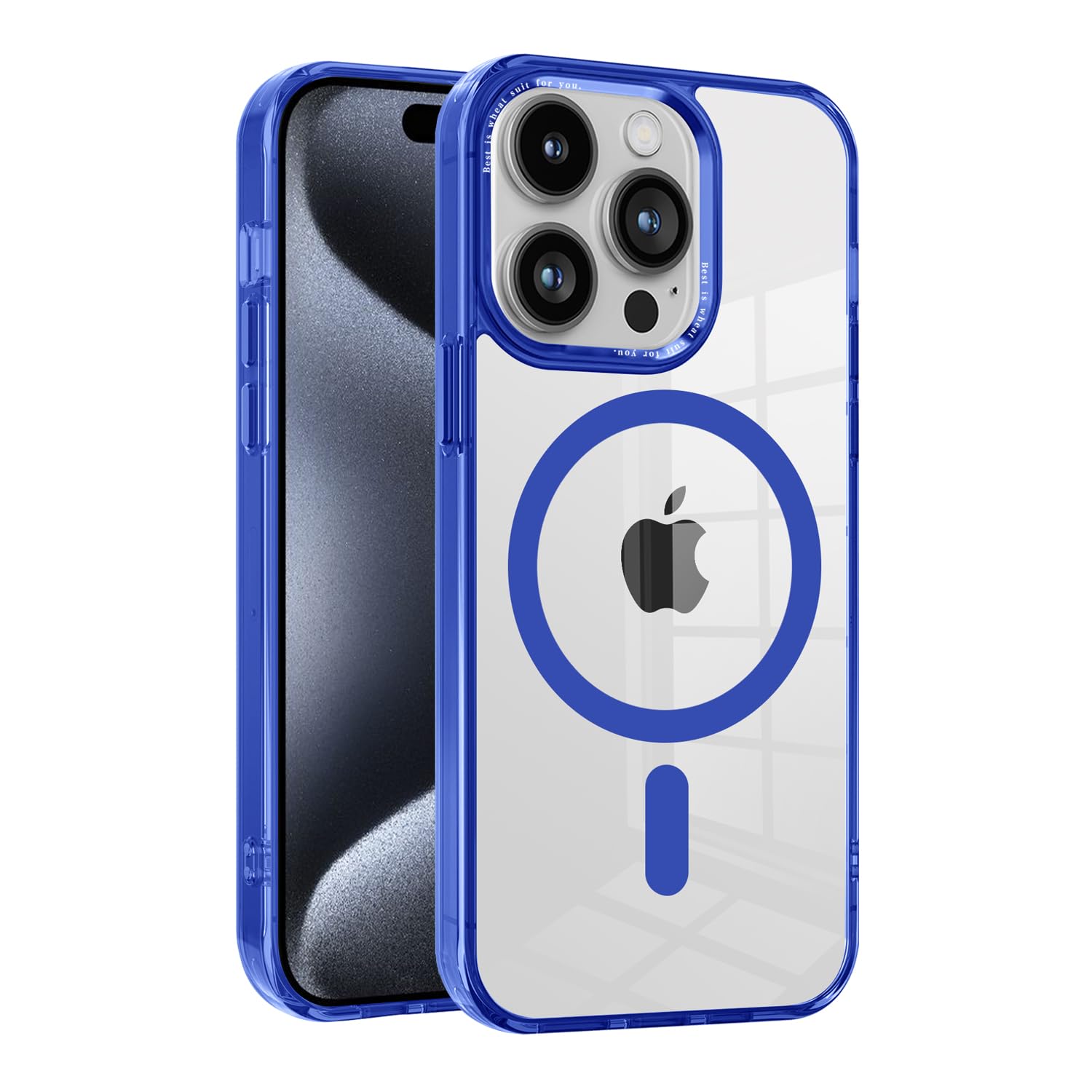 Magnetic Case for Apple iPhone 17 Pro Max Transparent Rugged Shockproof