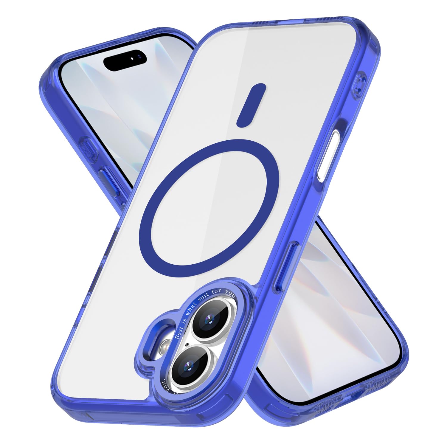Magnetic Case for Apple iPhone 17 Pro Max Transparent Rugged Shockproof