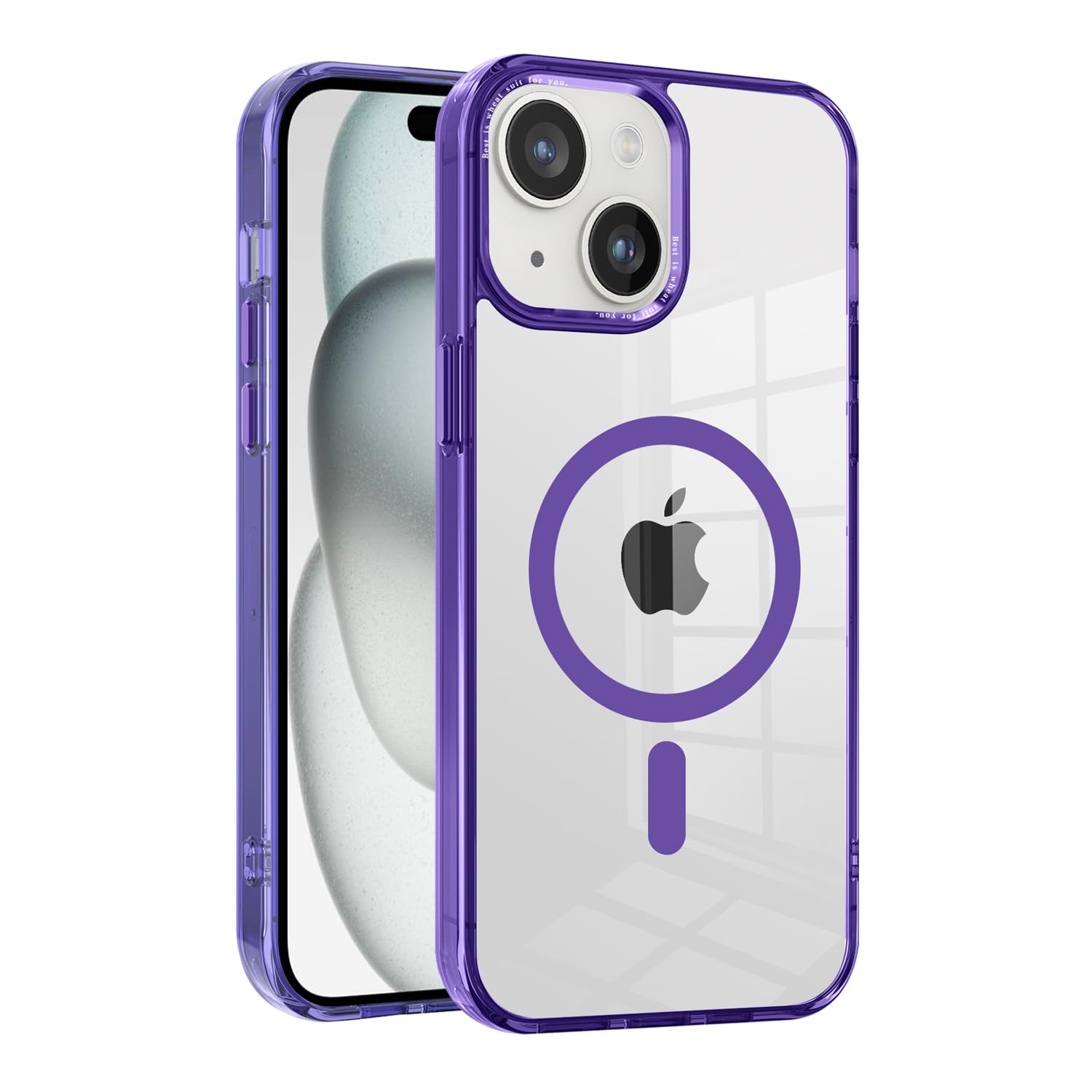 Magnetic Case for Apple iPhone 17 Pro Max Transparent Rugged Shockproof