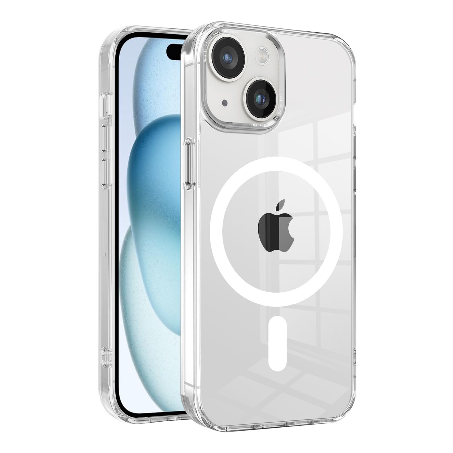 Magnetic Case for Apple iPhone 17 Pro Max Transparent Rugged Shockproof