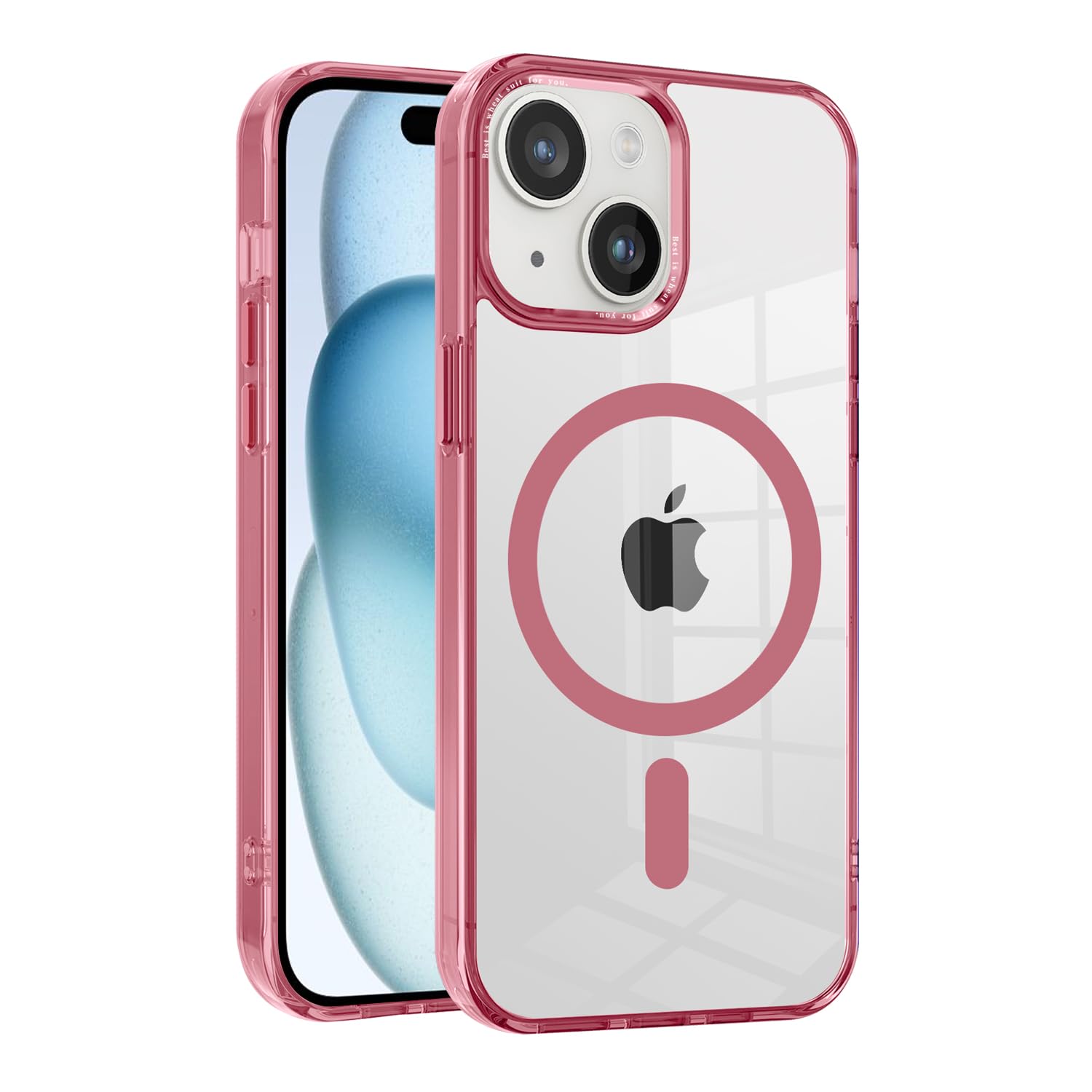 Magnetic Case for Apple iPhone 17 Pro Max Transparent Rugged Shockproof