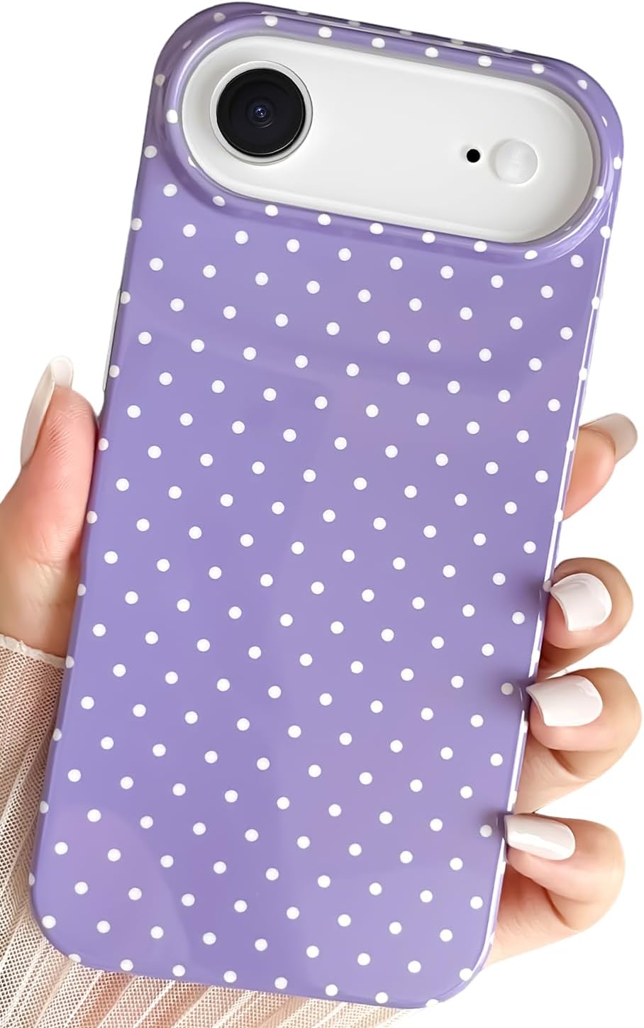 iPhone 17 Pro Max Cute Polka Dot Beautiful and Stylish Shockproof Protective Case