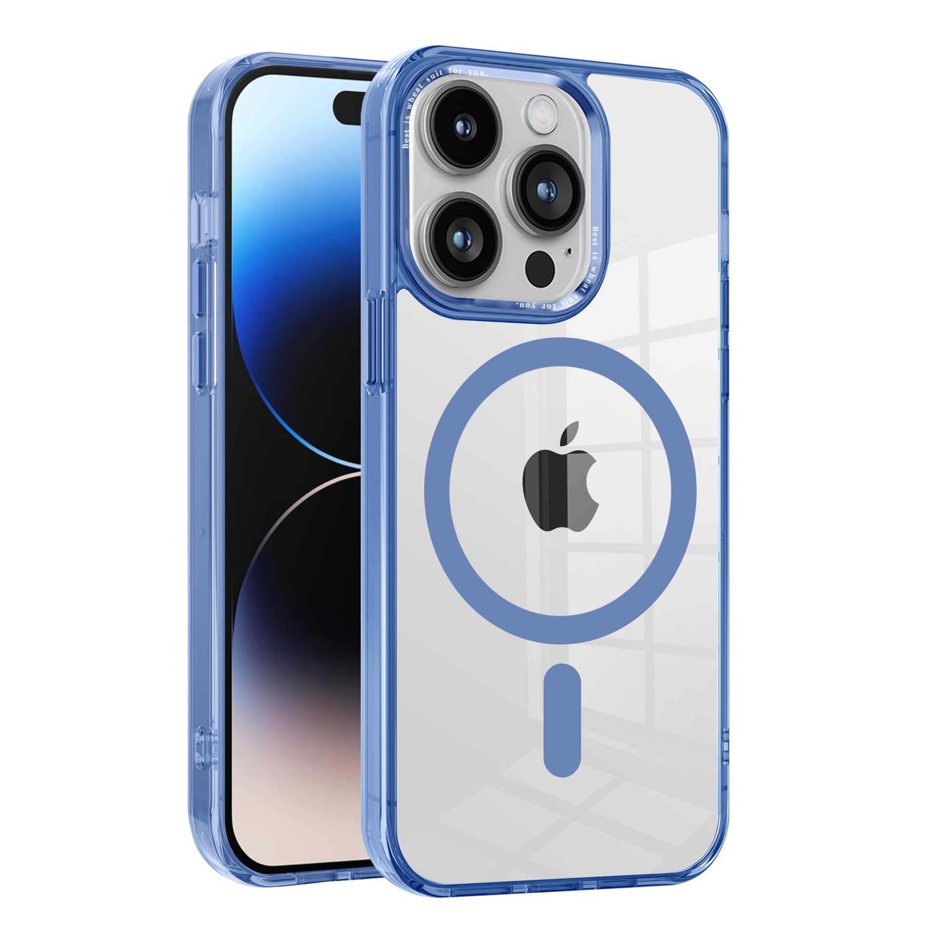 Magnetic Case for Apple iPhone 17 Pro Max Transparent Rugged Shockproof