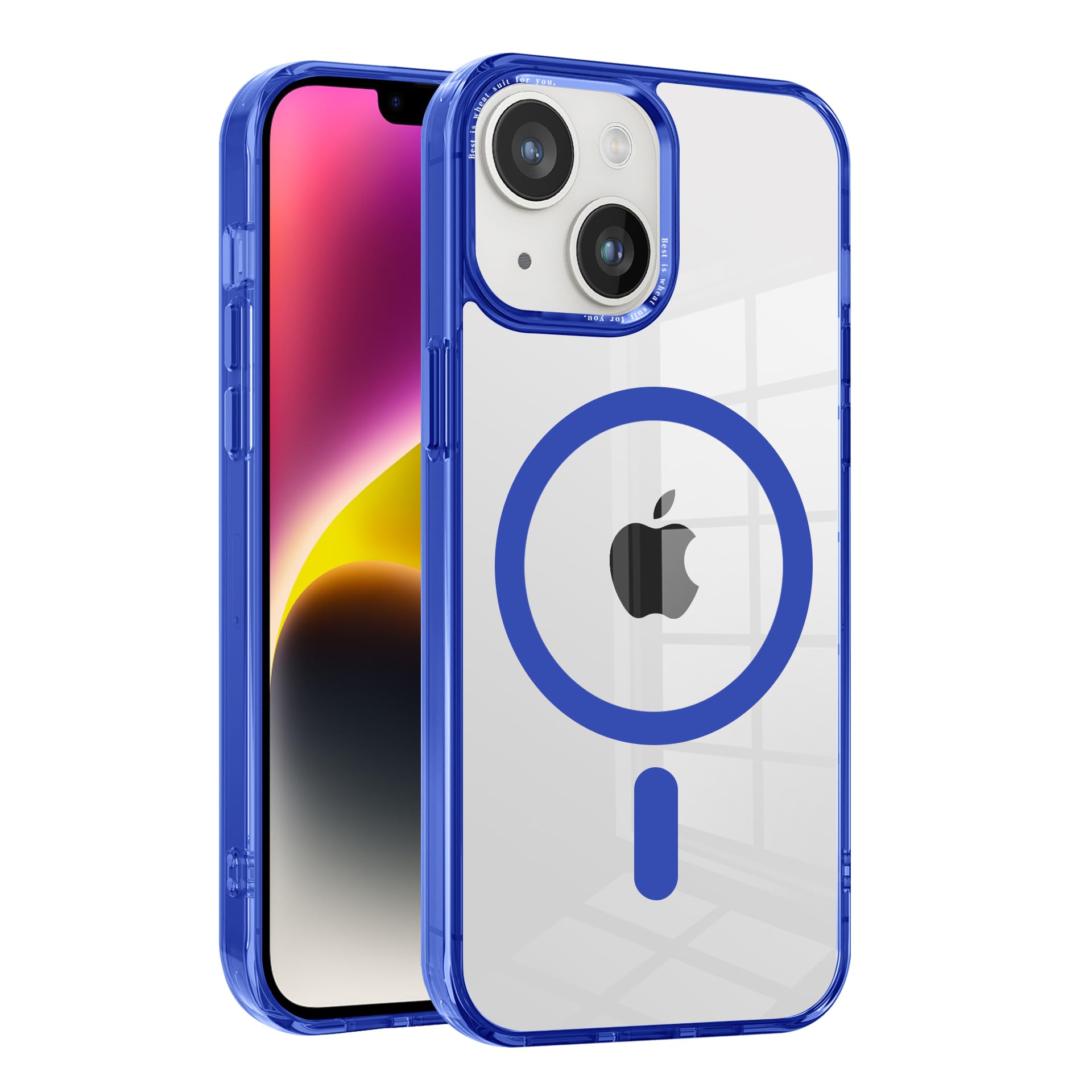 Magnetic Case for Apple iPhone 17 Pro Max Transparent Rugged Shockproof