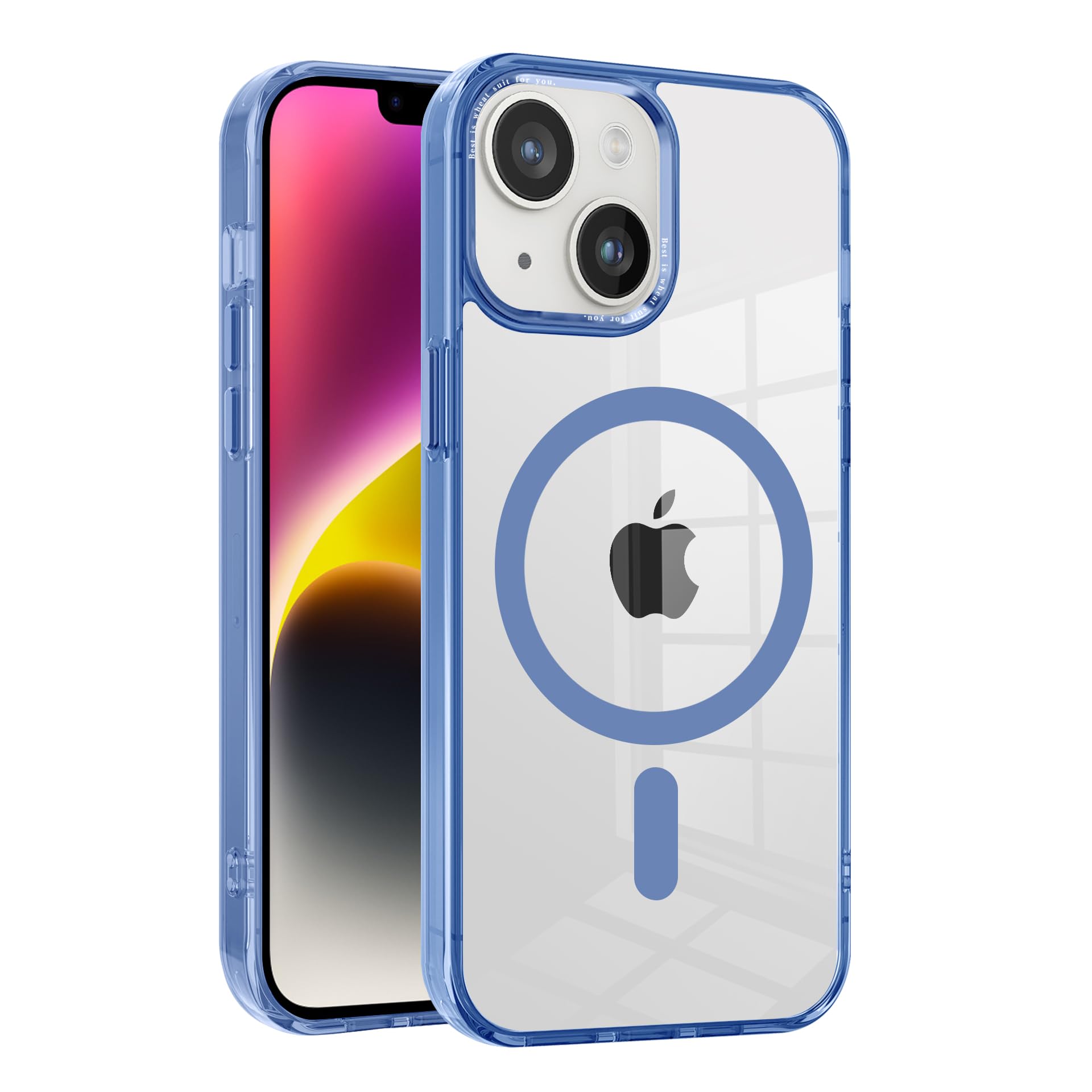 Magnetic Case for Apple iPhone 17 Pro Max Transparent Rugged Shockproof