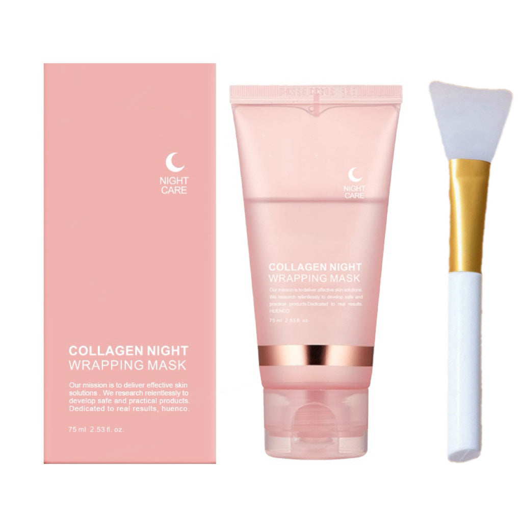 Collagen peel-off mask smearable deep cleansing