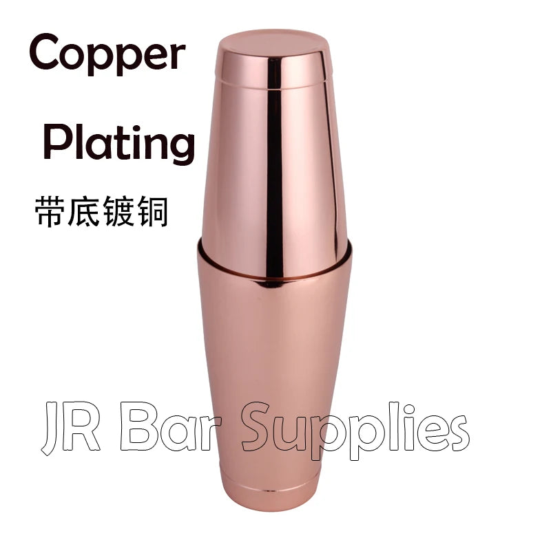 Stainless Steel Boston Shaker Bar Shaker with different Surface Finish -2 Piece Cocktail Shaker, 15-Ounce and 25-Ounce