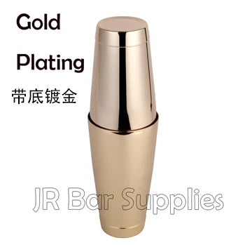 Stainless Steel Boston Shaker Bar Shaker with different Surface Finish -2 Piece Cocktail Shaker, 15-Ounce and 25-Ounce