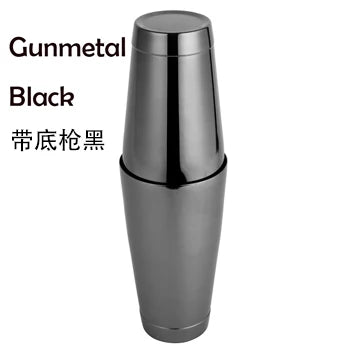 Stainless Steel Boston Shaker Bar Shaker with different Surface Finish -2 Piece Cocktail Shaker, 15-Ounce and 25-Ounce