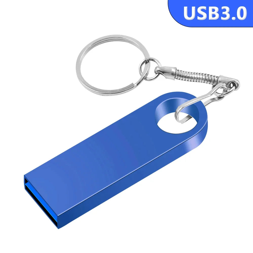 Hot Sale Metal 3.0 USB Flash Drive 128GB Pen Drive 8GB 16GB 32GB 64GB USB Stick 3. 0 Flash Drive High Speed Pendrive
