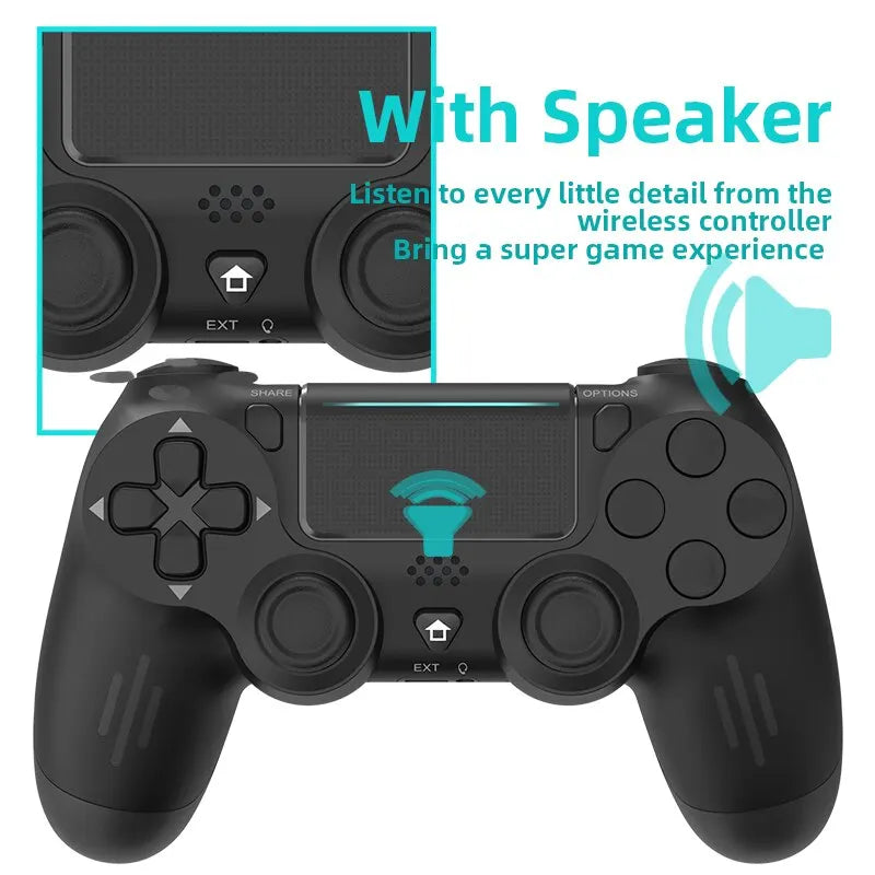DATA FROG Bluetooth-Compatible Game Controller for PS4/Slim/Pro