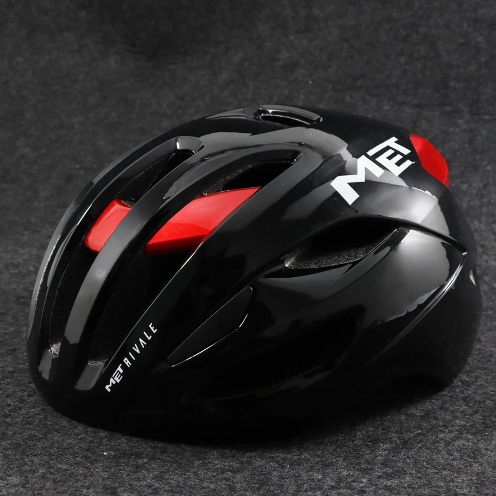 MET Rivale Bicycle Helmet Ultralight Road Bike Helmet Racing Outdoor Sports Mountain Cycling Helmets Women And Men Riding Hats