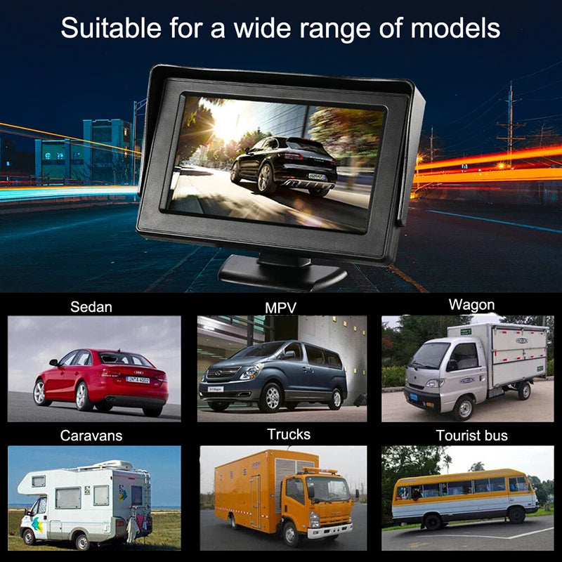 E Camera Monitor Screen Reversing Camera for Car Parking Parking System