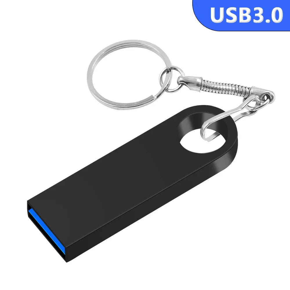 Hot Sale Metal 3.0 USB Flash Drive 128GB Pen Drive 8GB 16GB 32GB 64GB USB Stick 3. 0 Flash Drive High Speed Pendrive