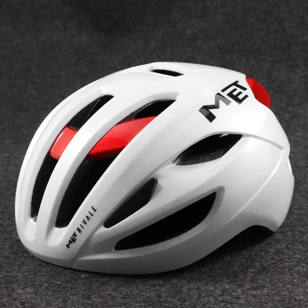 MET Rivale Bicycle Helmet Ultralight Road Bike Helmet Racing Outdoor Sports Mountain Cycling Helmets Women And Men Riding Hats