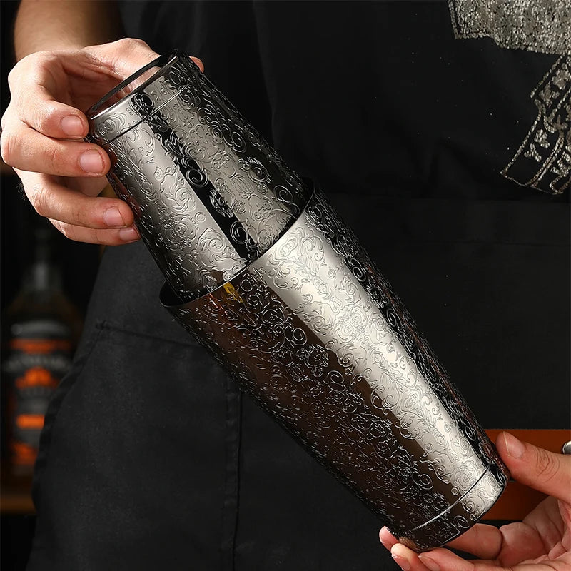Cocktail Shaker, Pro Bar Shaker Boston Shaker Set