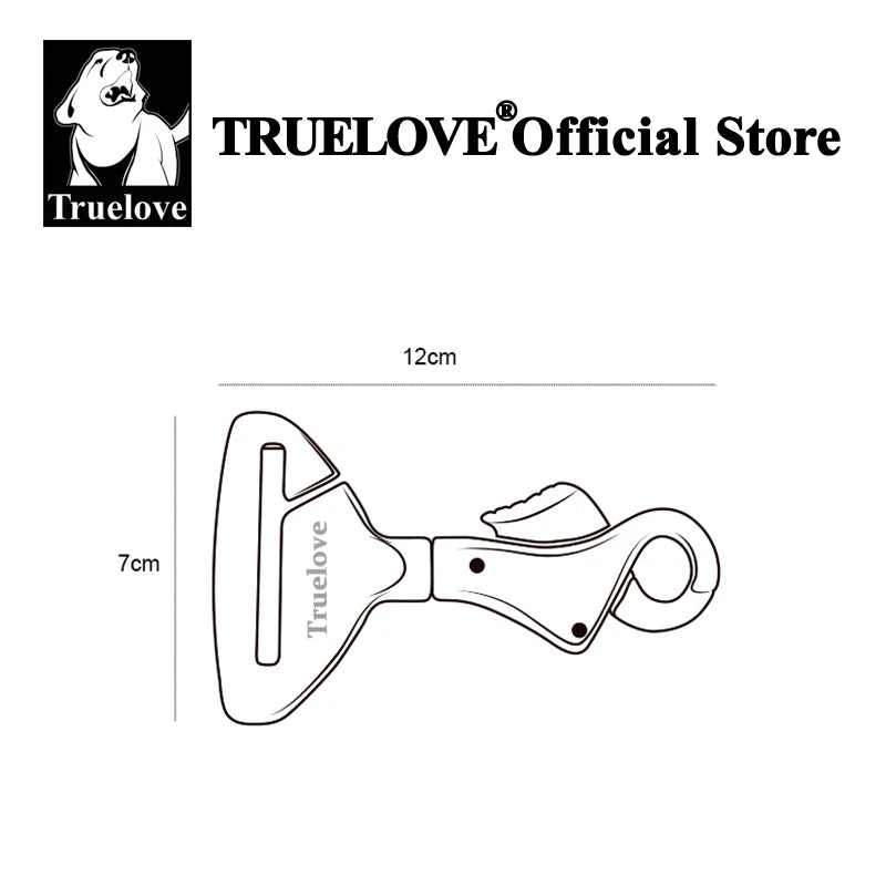 Truelove Pet All Car Seat Belt Safety Buckle with Collar
