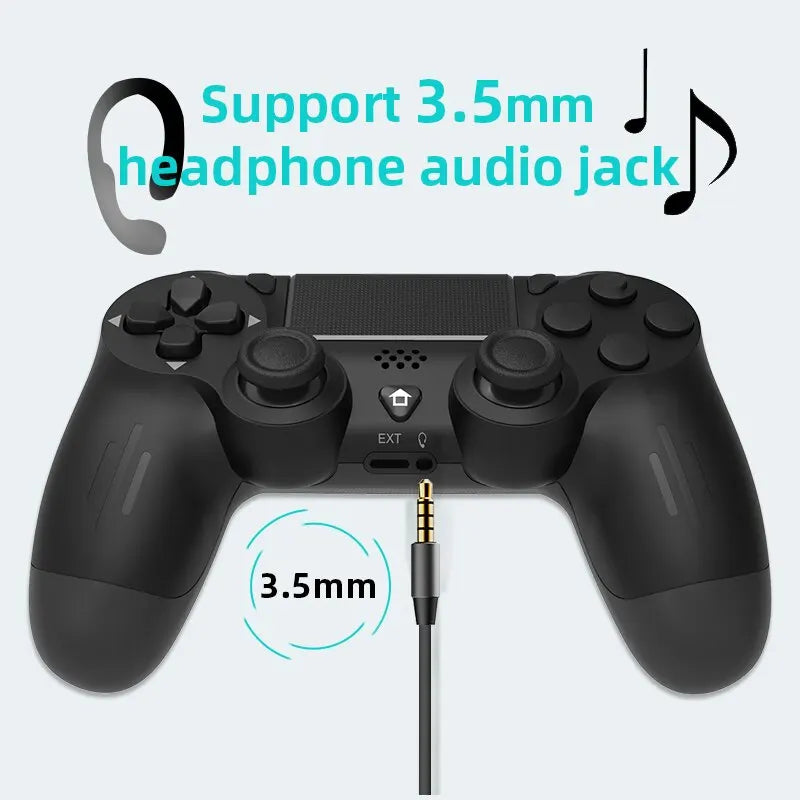 DATA FROG Bluetooth-Compatible Game Controller for PS4/Slim/Pro
