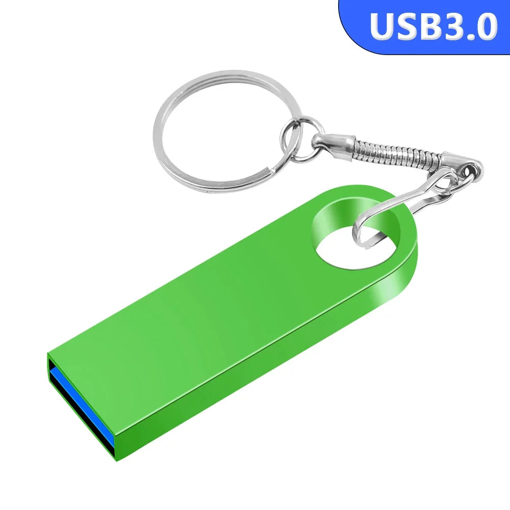 Hot Sale Metal 3.0 USB Flash Drive 128GB Pen Drive 8GB 16GB 32GB 64GB USB Stick 3. 0 Flash Drive High Speed Pendrive