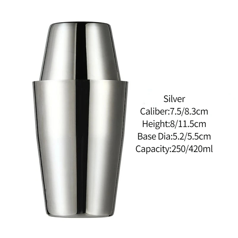 Bar Cocktail Shaker Boston Shaker Stainless Steel Engraving Shaker Bar Accessory Bartender Tools For Home And Bar