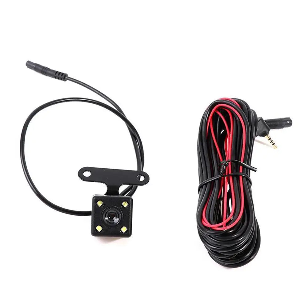 HD Car Rear View Camera 5 Pin Night Vision Reversing Auto Parking Camera Waterproof 4 LED Video Camera For Car Accessories