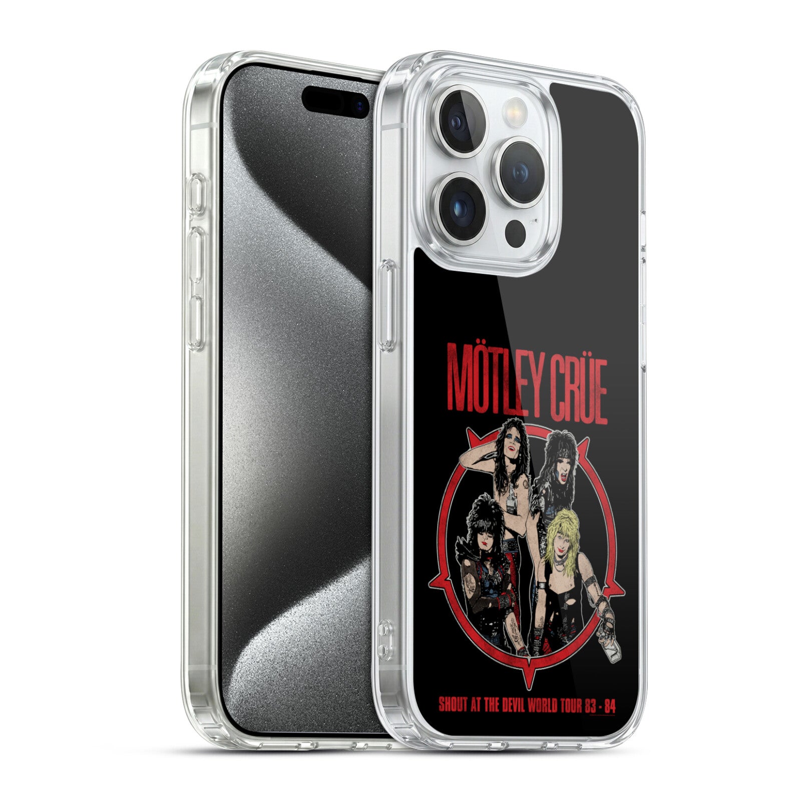 Official Motley Tours Gel Case for Apple iPhone Phones