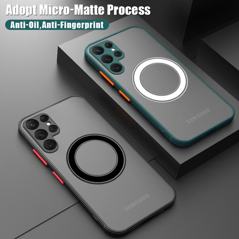 Shock Proof Magnetic Phone Case For Samsung S Models