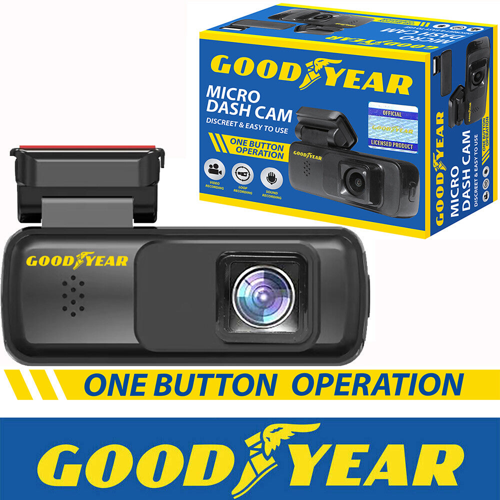 Car HD Micro Dash Cam One Button Plug & Play Camera Video Recorder DVR