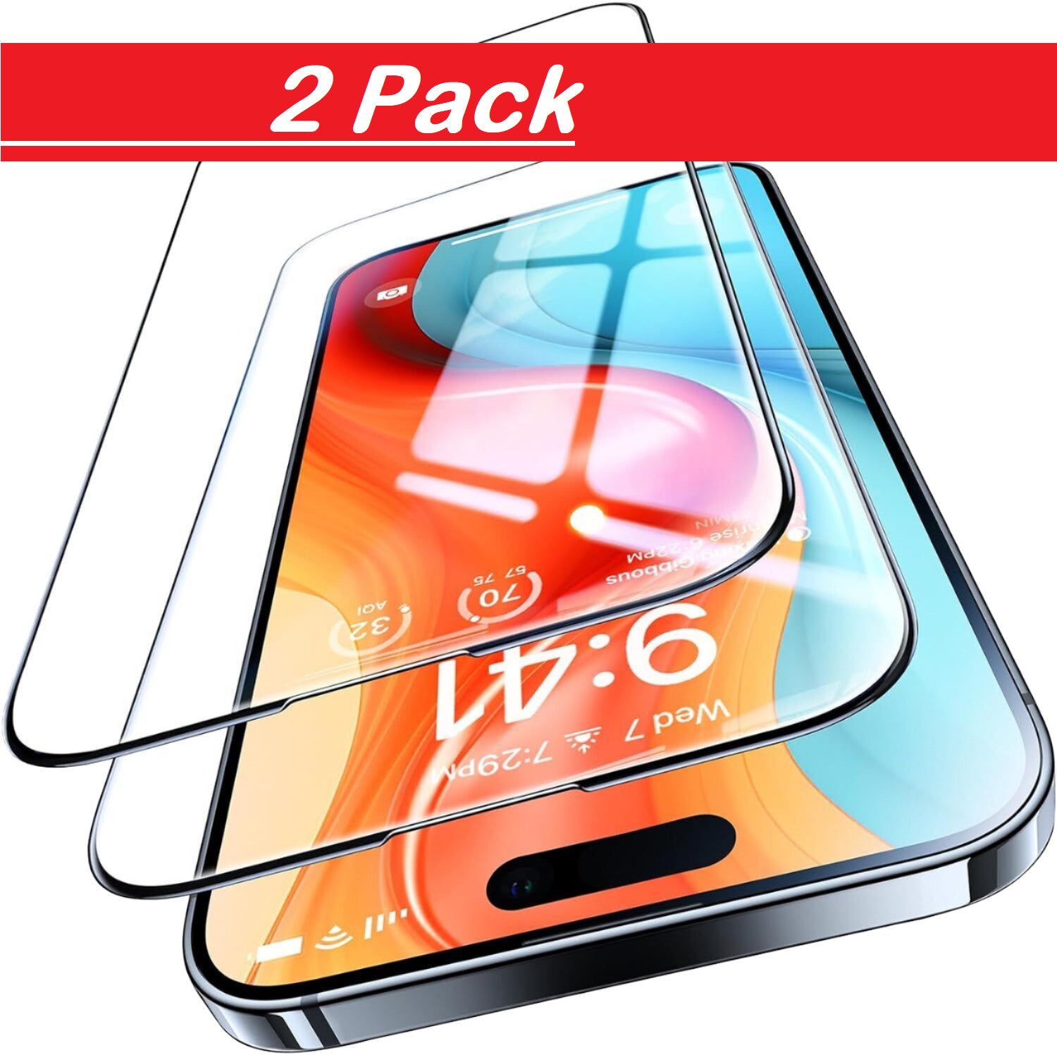 Full Cover Screen Protector For iPhone 17 Pro MAX 16 15 14 13 11 Tempered Glass