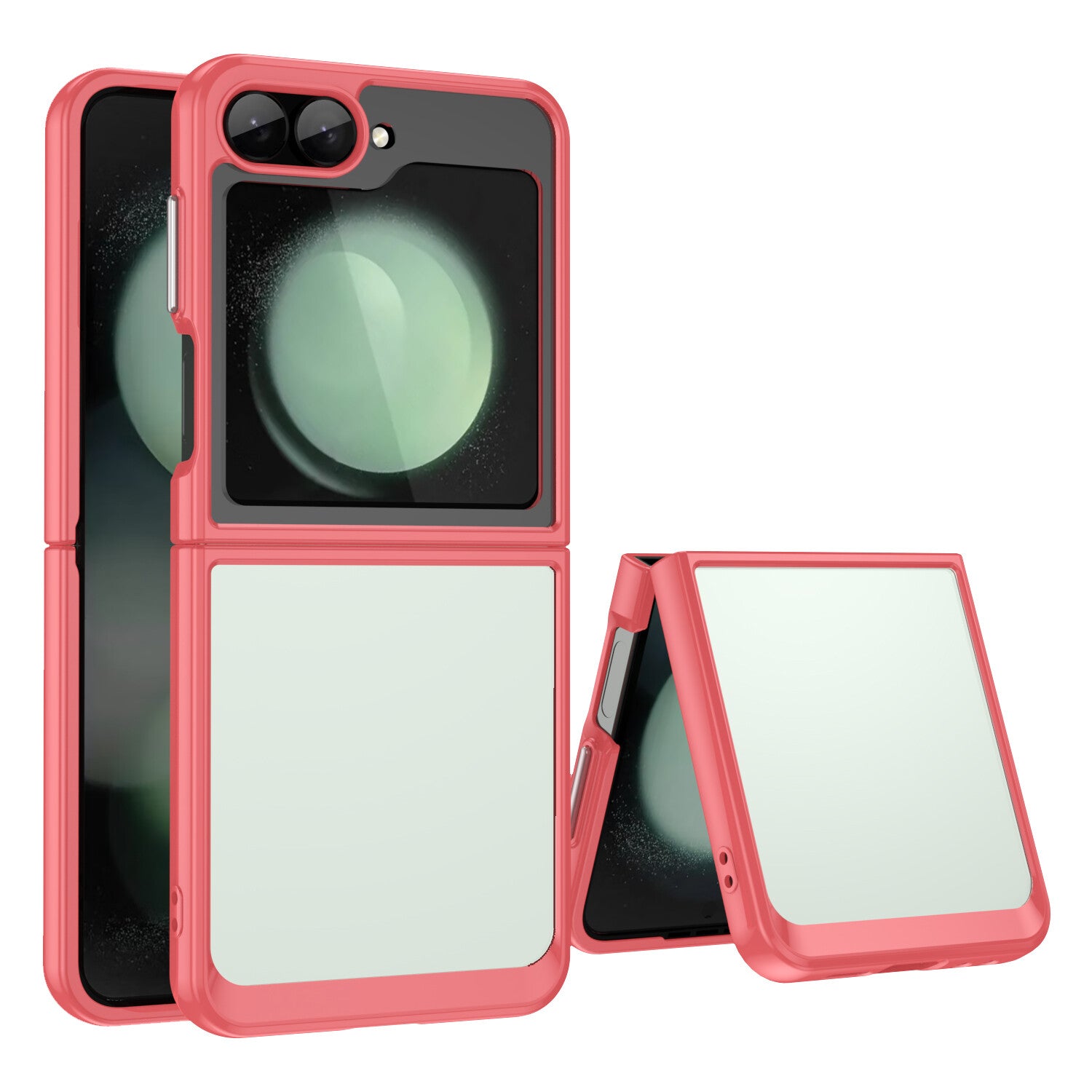Clear Case for Samsung Galaxy Z Flip 7 FE Shockproof Ultra Slim Hard Phone Cover