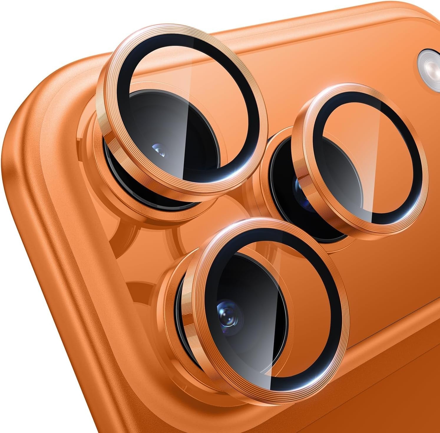 Camera LensGlass Protector Metal Ring for iPhone 17 Pro 14Pro 15Pro 16Pro 17E 13