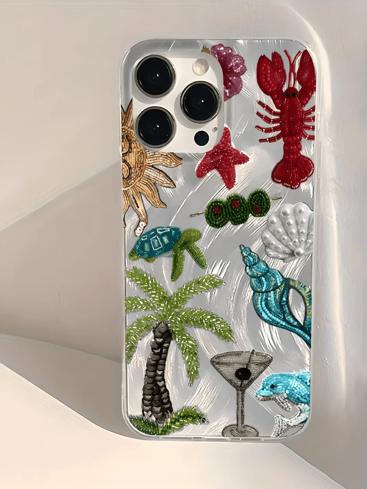 Marine Beach Phone Case For iPhone 17 16 15 14 13 12 11 Galaxy Cover