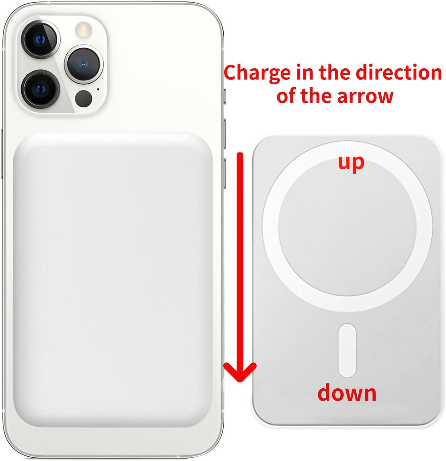 900000mAh Power Bank Magnetic Battery USB Pack Wireless Fast Charger for iPhone