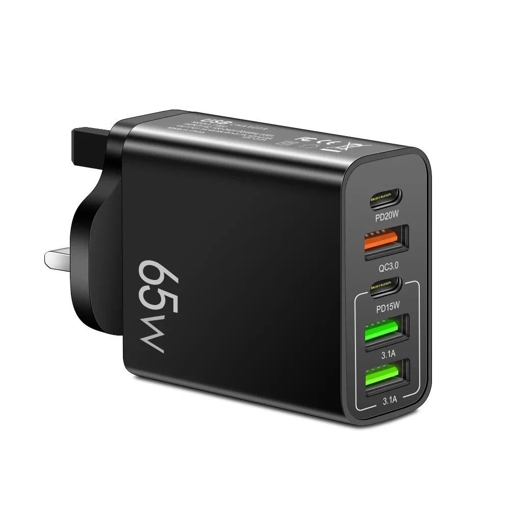 65W Quick Charger Fast Wall Charger Type C
