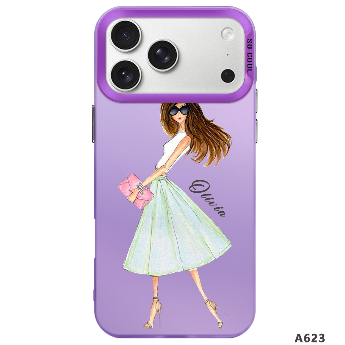 IPhone Case For iPhone 16 Pro 14 15 Pro Max 17e Customized Fashion Girls Cover