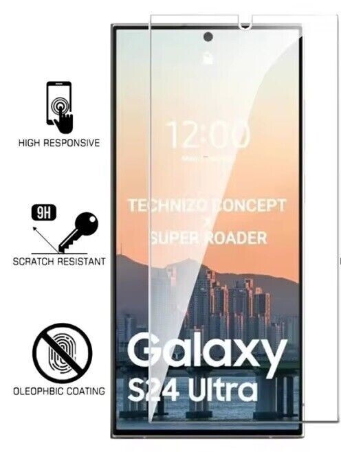2 PACK Tempered Glass Screen Protector For Samsung S26 S25 S24 S22 S23 +