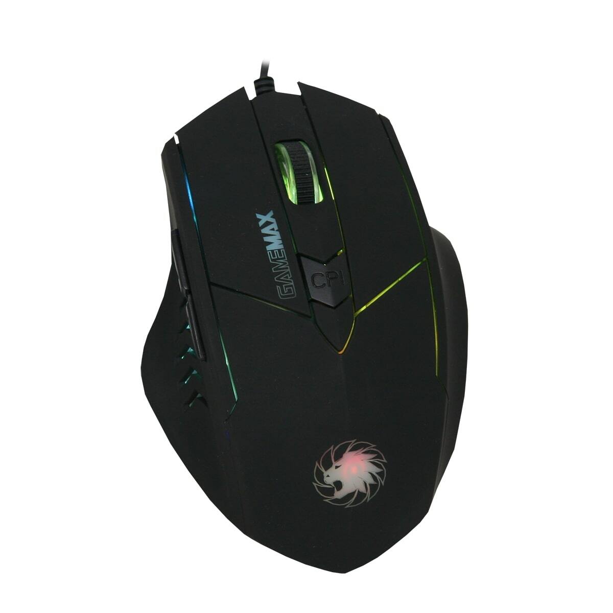 Game Max Tornado Gaming Mouse 7 Color LED Side Buttons