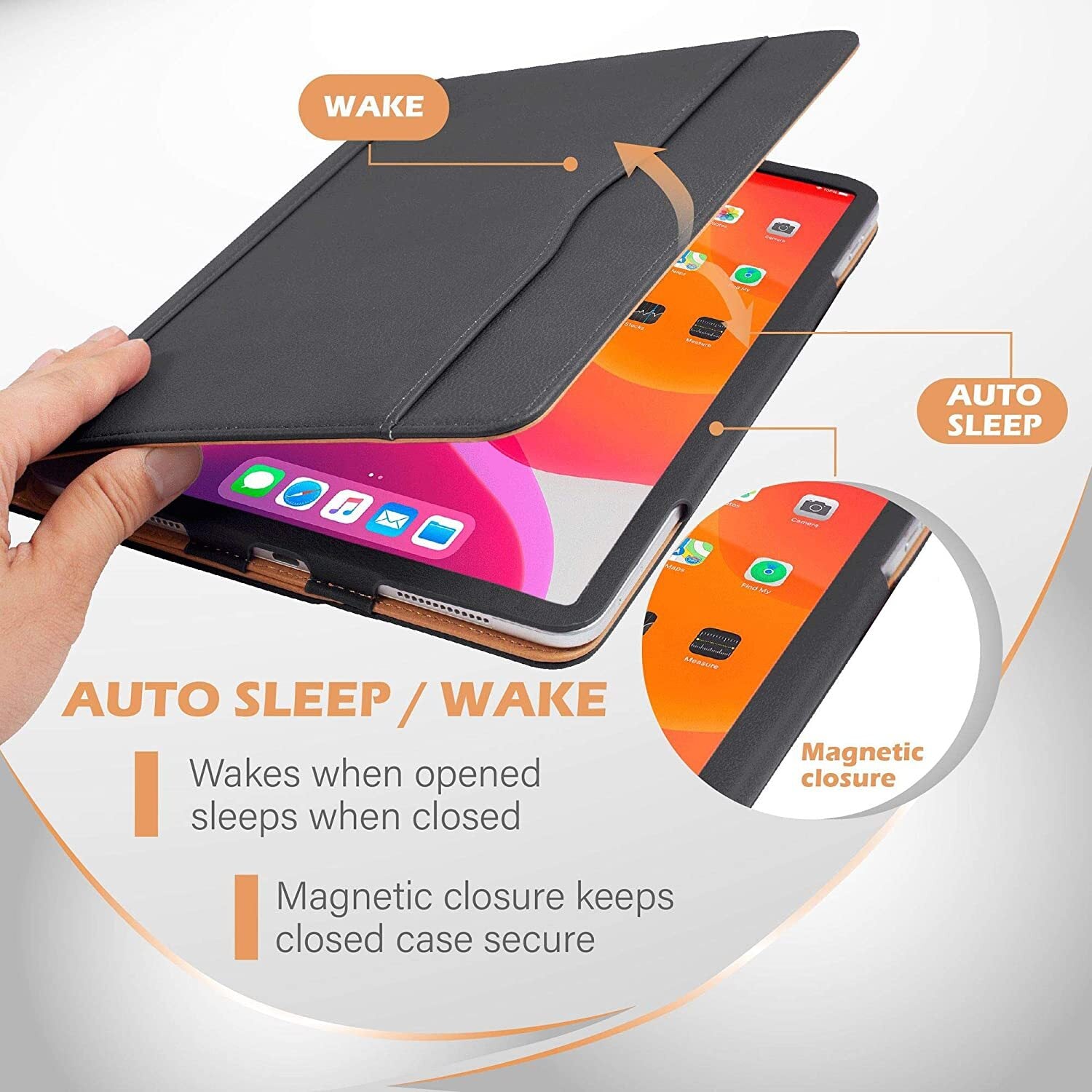 Leather Case For iPad A16 (iPad 11th Generation2025)