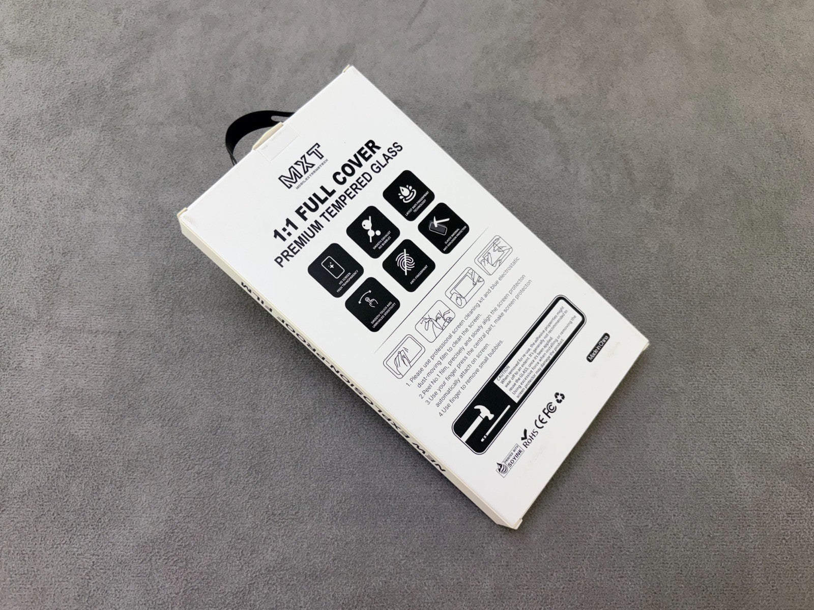 2 Pack Tempered Glass Screen Protector Cover For iPhone