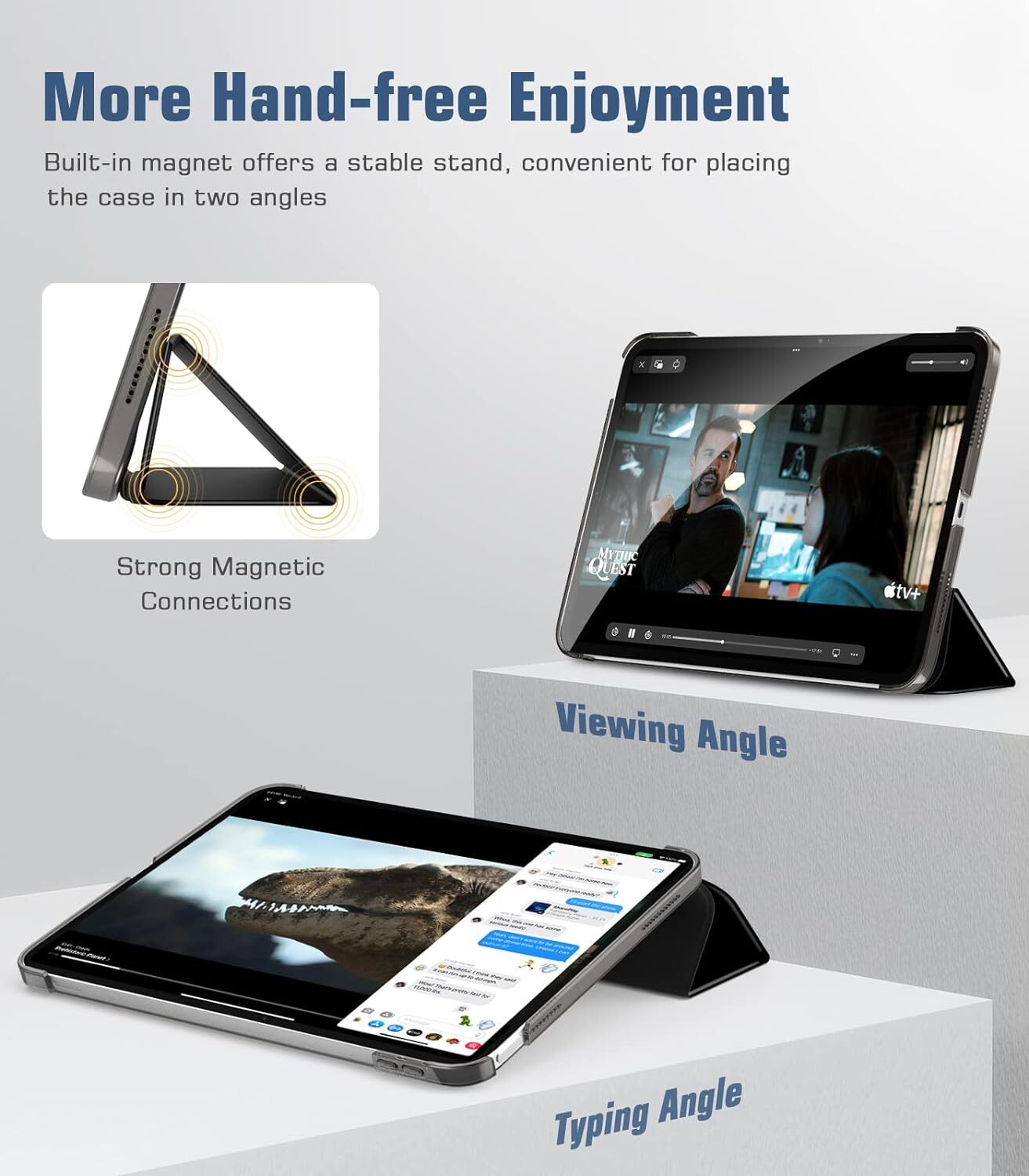 Leather Magnetic Smart Case for Apple iPad