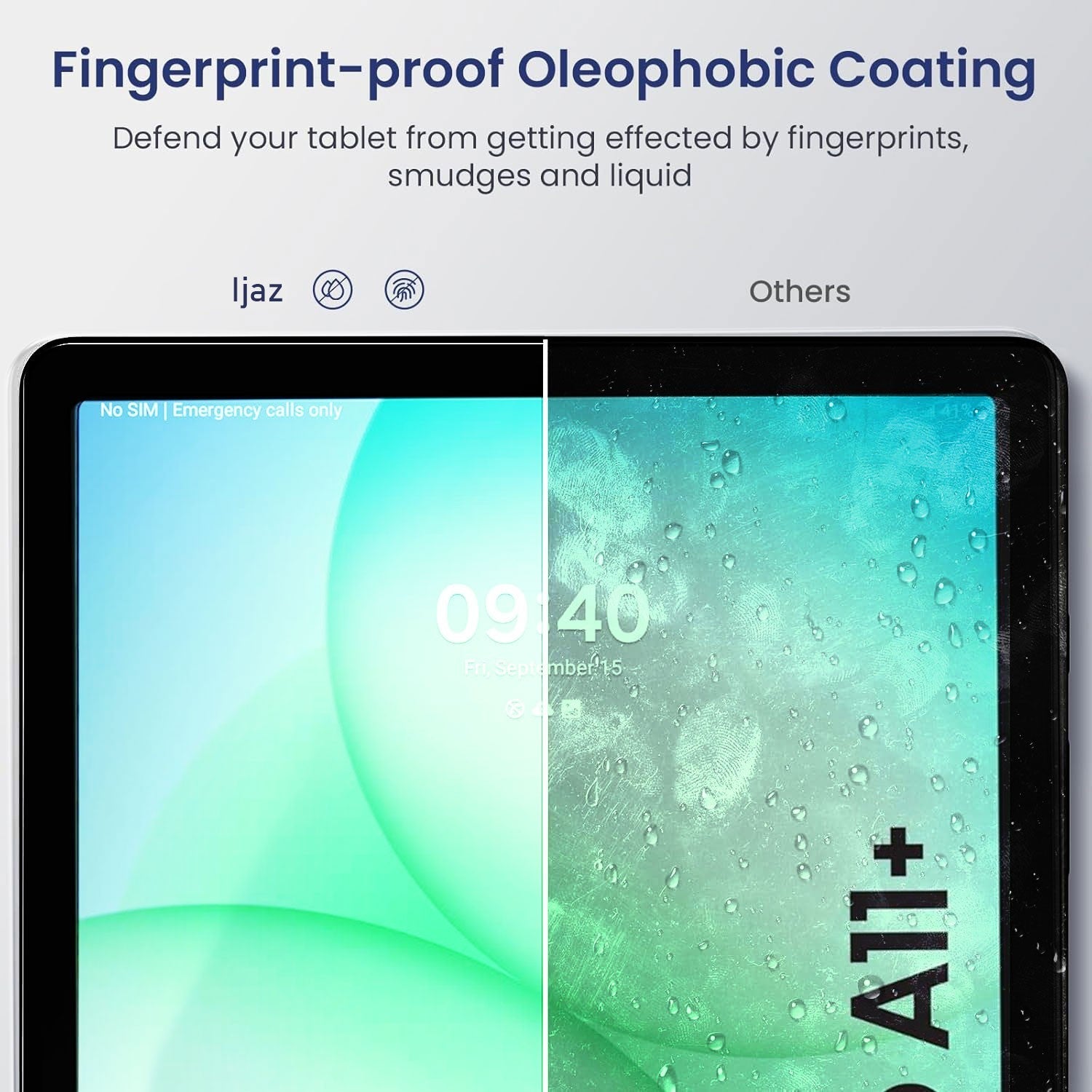 Tempered Glass Screen Protector for Samsung Galaxy Tab A11+ Plus 11" 2025 Tablet