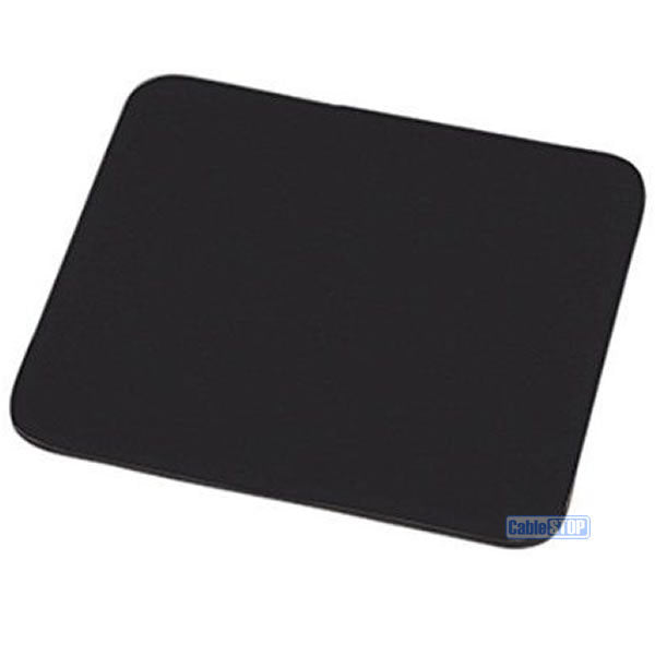 6MM PLAIN BLACK FABRIC MOUSE MAT FOAM Mouse Pad