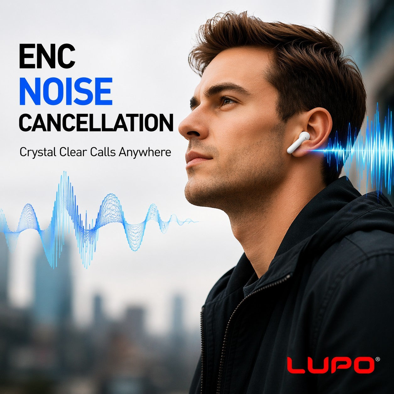 Wireless Earbuds Ear Buds Bluetooth 5.3 Charging Case iPhone Samsung Android TWS