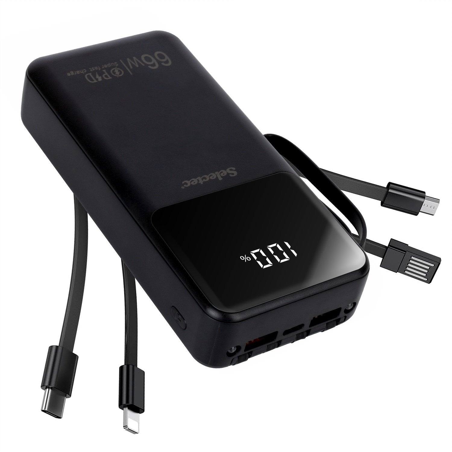 Power Bank 20000mah 66W Portable Fast Charger External Battery for Mobile Phone