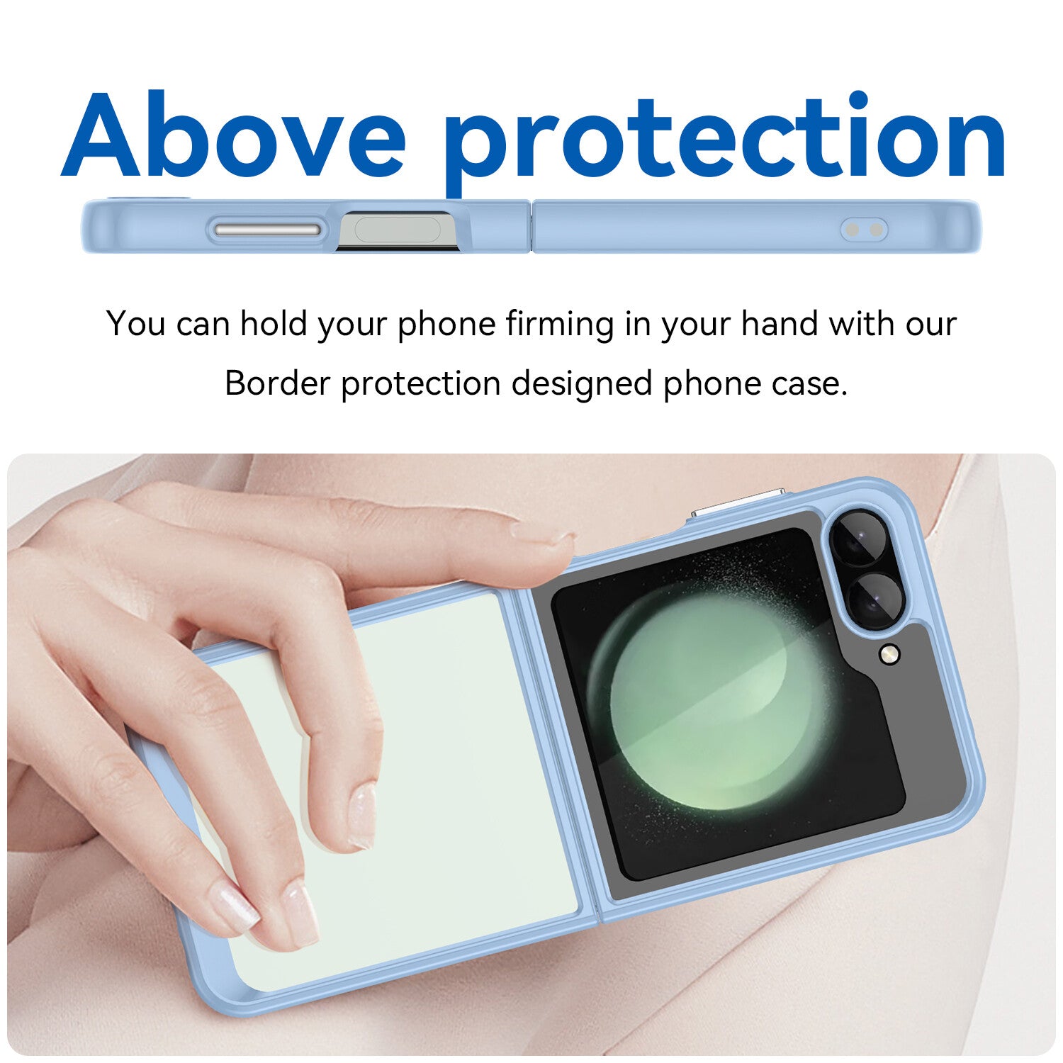Clear Case for Samsung Galaxy Z Flip 7 FE Shockproof Ultra Slim Hard Phone Cover