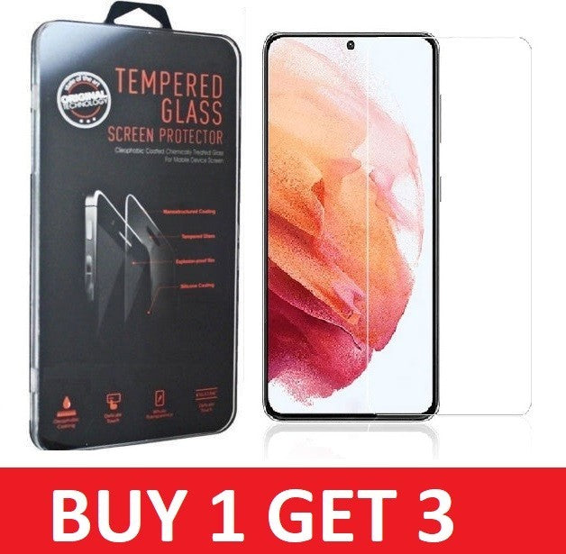 For Samsung S25 Ultra S24 S23 Ultra S22 S21 Plus Tempered Glass Screen Protector