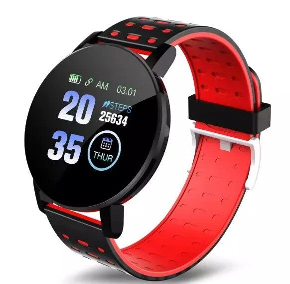 Smart Watch Unisex Fitness Tracker Blood Pressure Heart Rate