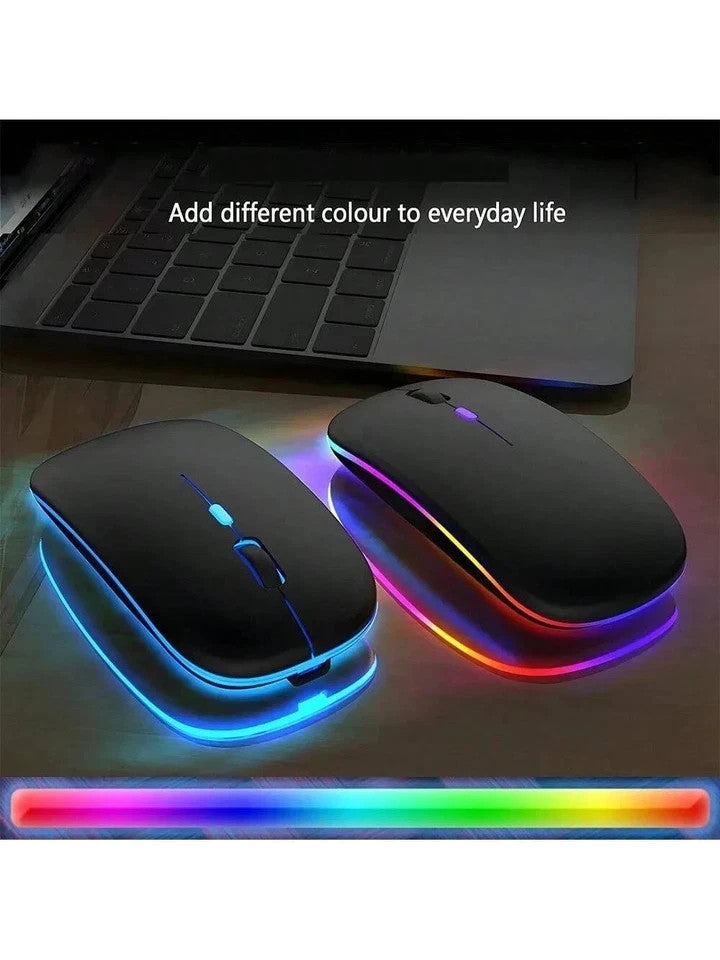 Wireless Mouse Rechargeable Battery Silent Ultra-Thin