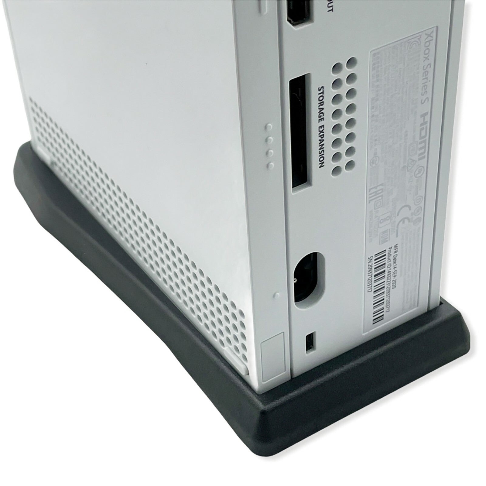 Vertical Stand with Built-in Cooling Vents for Xbox Series S Console Accessories